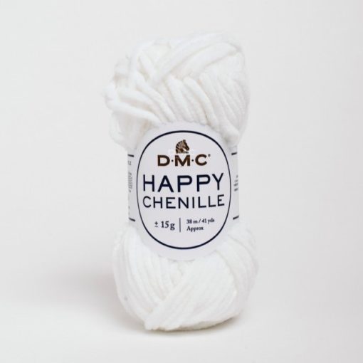 DMC Happy Chenille - Fehér