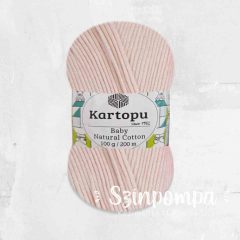 Kartopu Baby Natural Cotton - Púderrózsa - 1562