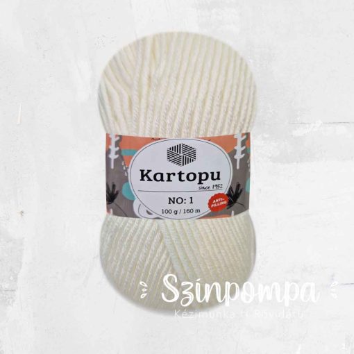 Kartopu NO: 1 - Törtfehér - 019